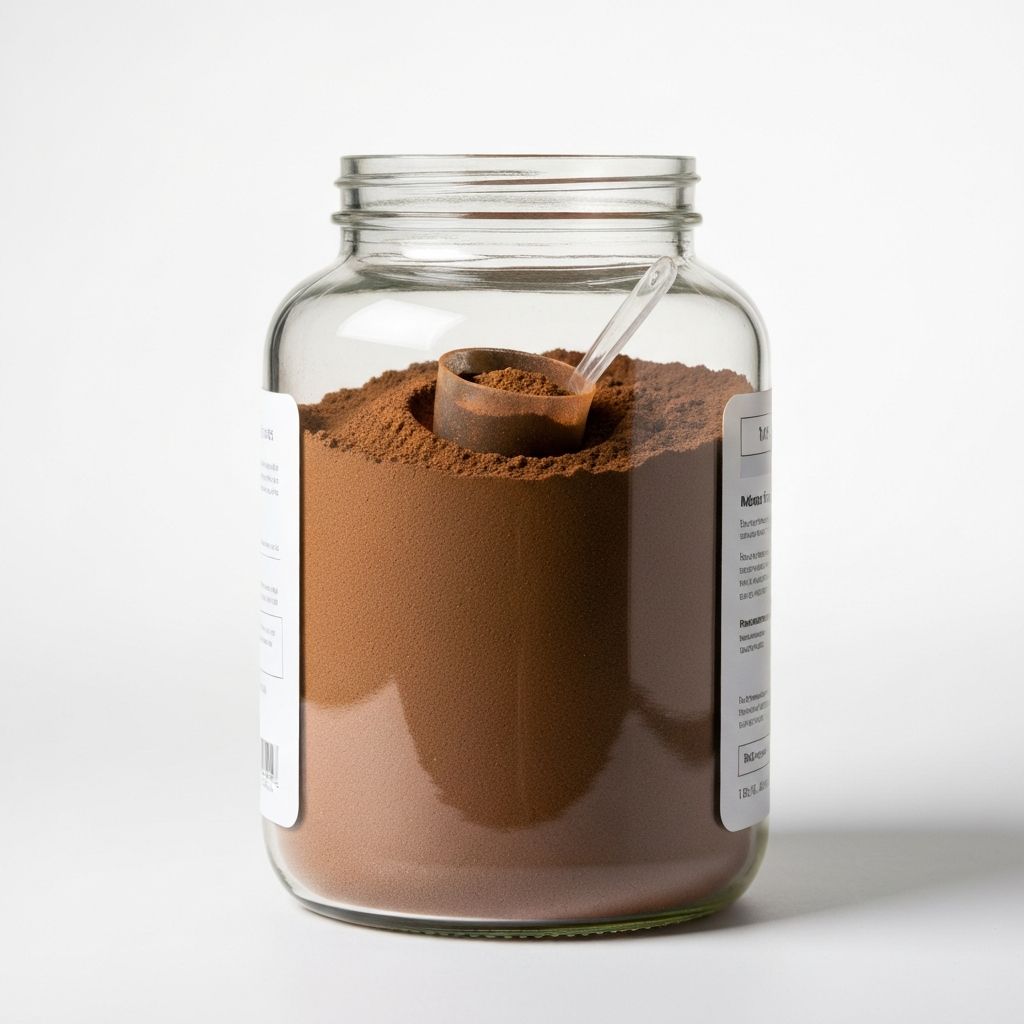 Bulk Format Pro - large jar with powder supplement